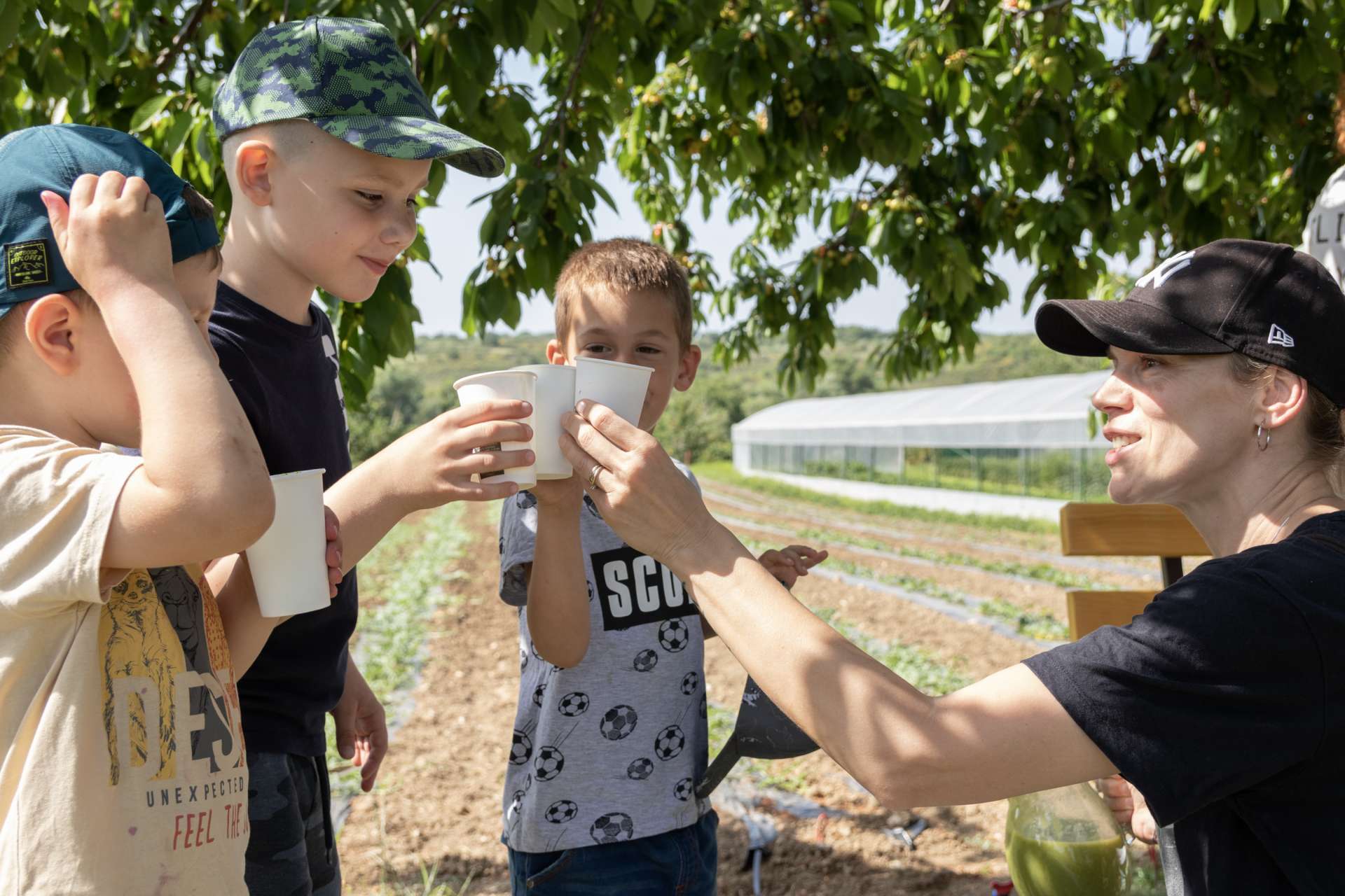 Na OPG-u Vidaić brao se špinat, spremao smoothie i reciklirao biootpad! - 